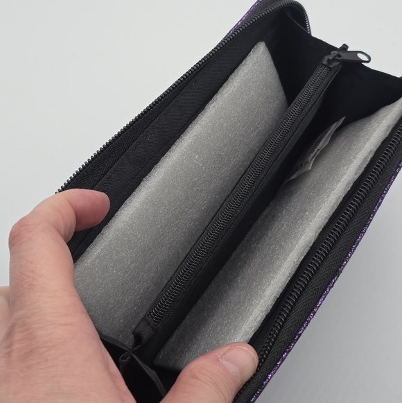 Disney The Nightmare Before Christmas Jack Skellington Black & Purple Wallet - Picture 5 of 7